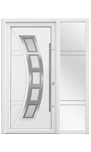 Haustür Fuchsia (PVC / ALU)